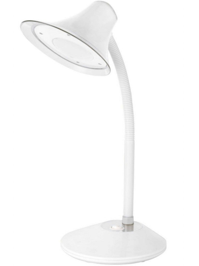 LUMINARIA TASCHIBRA MESA TLM10 LED BRANCO