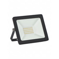 Refletor Led Slim 20w 3000k Preto Taschibra