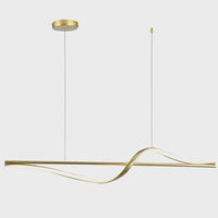 Pendente Led Coaster 20w 3000k Ouro Brasilux