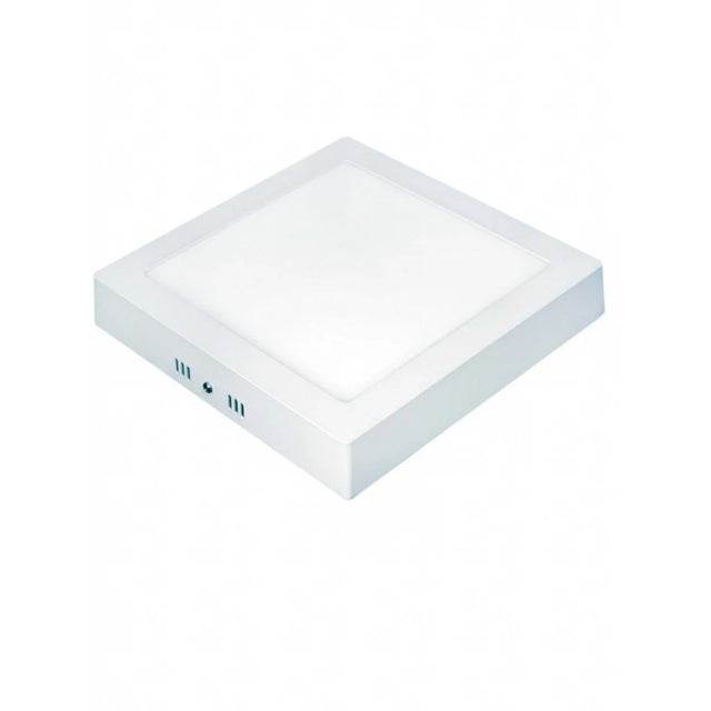 Placa Led Sobrepor Quadrada 12w 3000k Bivolt Taschibra
