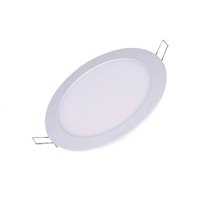 PLACA LED TASCHIBRA EMBUTIR REDONDO 18W 3000K BIV. BRANCO