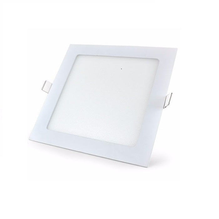 PLACA LED TASCHIBRA EMBUTIR QUADR.12W 3000K BIVOLT