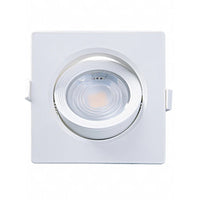 Spot Embutir Quadrado Led Par20 7w 6500k Brasilux