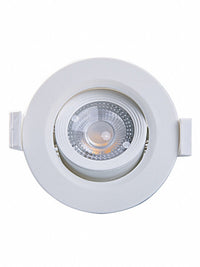 Spot Led Redondo Mr11 3w 3000k Brasilux