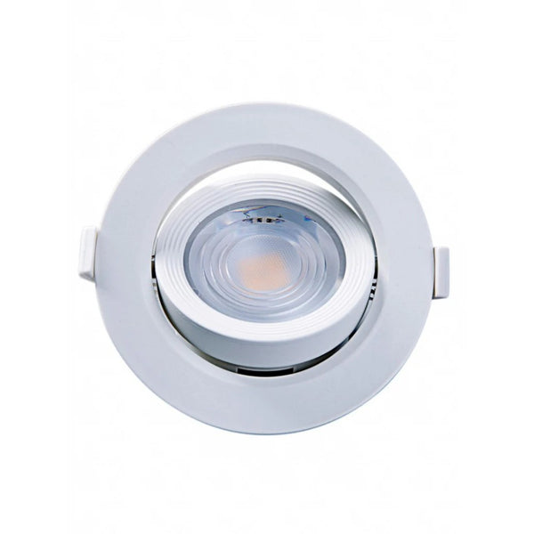 Spot De Embutir Redondo Led 7w 3000k Brasilux