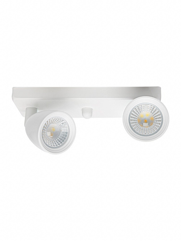 Spot Linear Led Brasilux Mr16 2x4w 6500k Branco