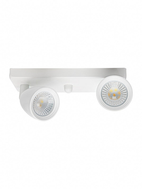 Spot Linear Led Brasilux Mr16 2x4w 6500k Branco
