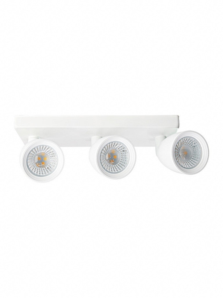 SPOT TASCHIBRA DIRECT BASE LINEAR LED MR16 3X4W 3000K BRANCO