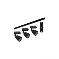 Kit Trilho Taschibra Direct Led 3000k Preto 101cm Brasilux