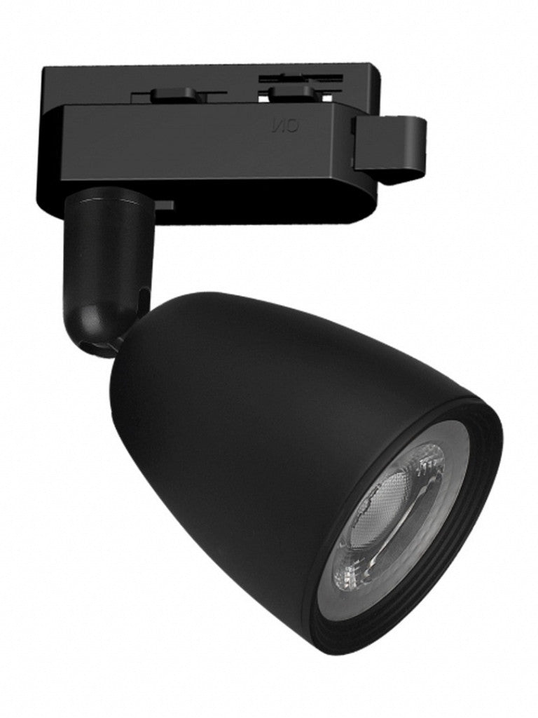 SPOT TASCHIBRA DIRECT TRILHO LED MR16 6W 3000K PRETO