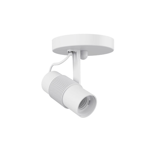 SPOT TASCHIBRA SOBREPOR VITTO 1XE27 BRANCO P/ LAMPADA LED
