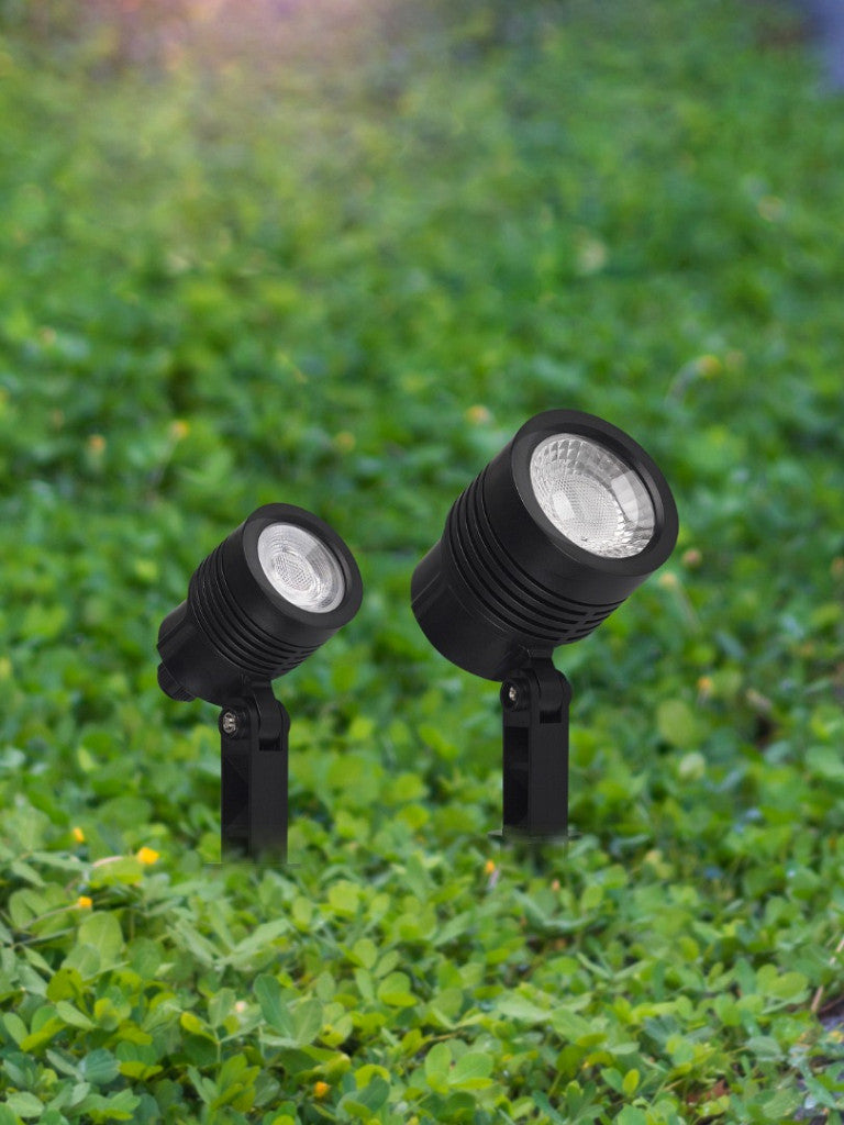 TASCHIBRA ESPETO P/ JARDIM NOIR LED MR16 6W 6500K