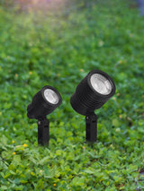 TASCHIBRA ESPETO P/ JARDIM NOIR LED MR16 6W 6500K