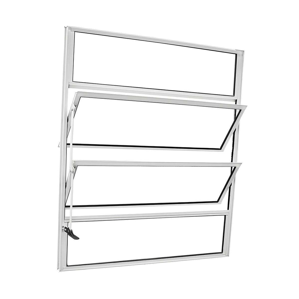 Basculante Alumínio Branco 16mm 60x60 Mboreal Brasil