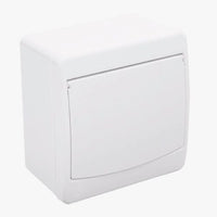 Quadro De Sobrepor 4 Disjuntores DIN 3UL Branco RT Comercial