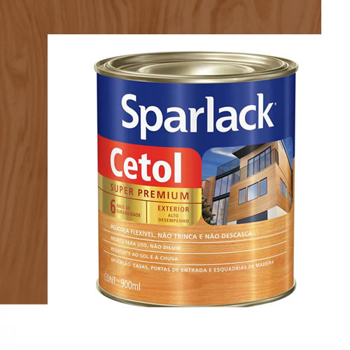 Verniz Sparlack Cetol Acetinado Imbuia 900ml Akzo Nobel