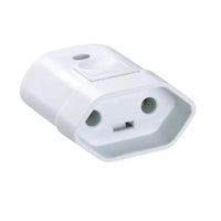 Plug Fêmea 2p 20a Branco Tramontina