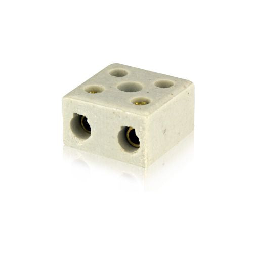 Conector De Louça Bipolar 10mm Foxlux Para Alta Temperatura