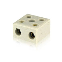 Conector De Porcelana Bipolar 16mm Foxlux