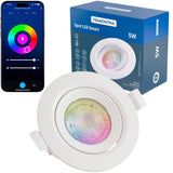 TRAMONTINA SPOT LED EMB REDONDO 5W 6500K