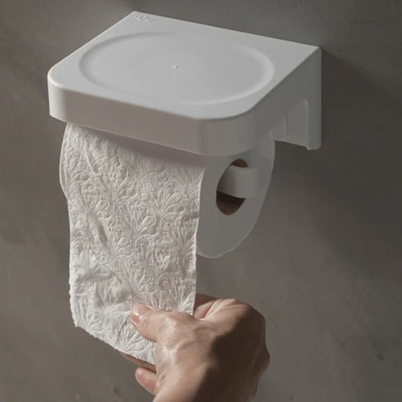 Porta Papel Higiênico de Parede Eleve Branco