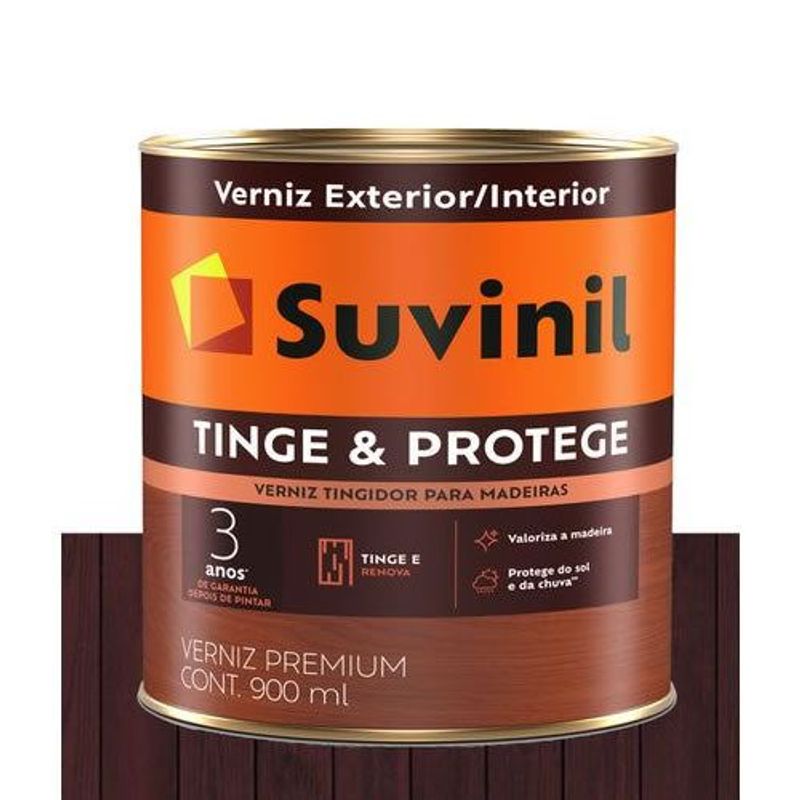 Suvinil Verniz Tingidor Mogno 900 ml