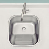 Tanque de Embutir Tramontina em Aço Inox 40x40 Polido