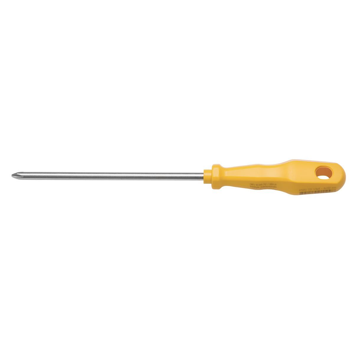 Chave de Fenda Ponta Cruzada (Philips) 1/4 x 8 Polegadas Tramontina