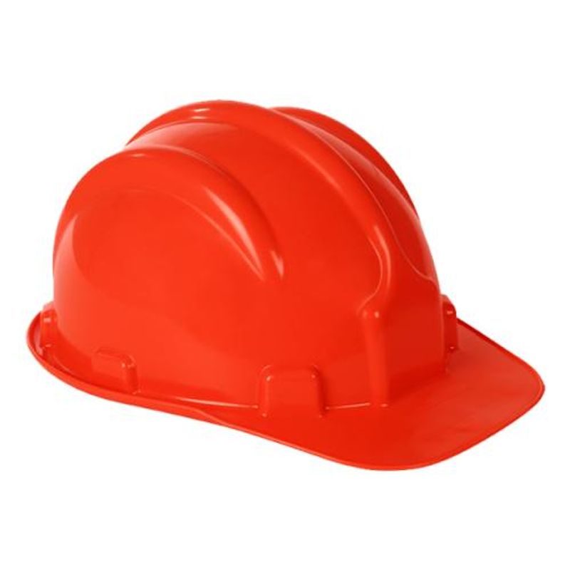 Capacete Aba Frontal Polietileno Vermelho Worker