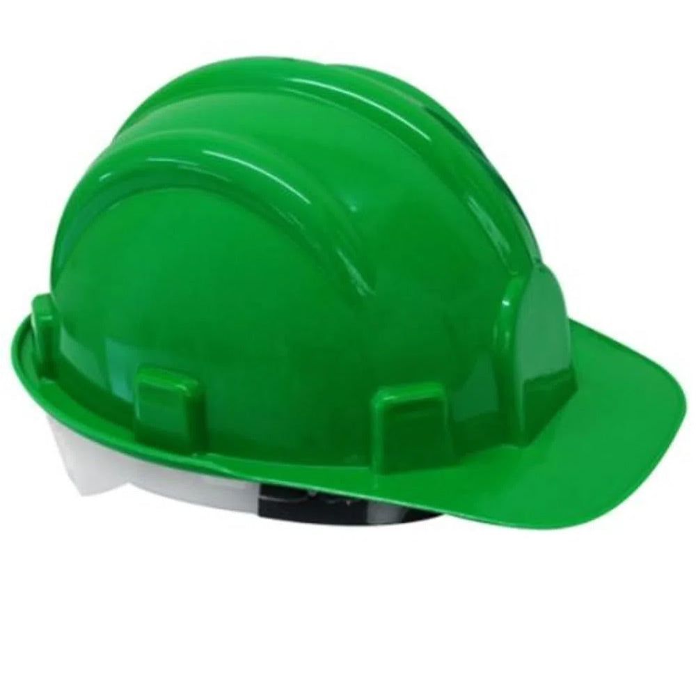 Capacete Aba Frontal Polietileno Verde Worker