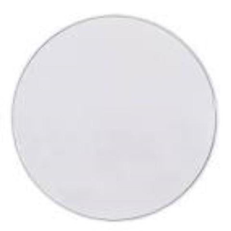 Tampa Cega de Alumínio Riobras, Branca, 25 Cm