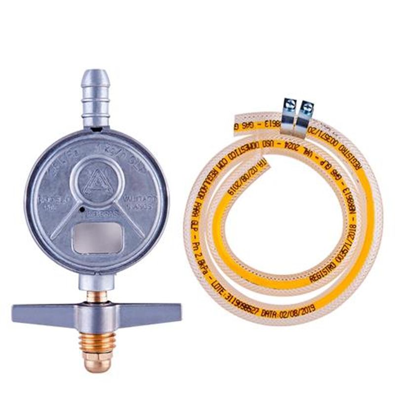 Válvula de Gás Aliança 505/01 com Mangueira 1,20m sem Parafuso