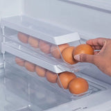 Organizador de Ovos OU Roll Clear Fresh, 7 Unidades Branco