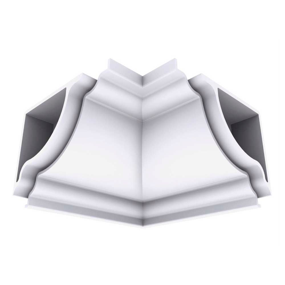 Canto Interno Plasbil para Rodaforro 4 Peças Brancas