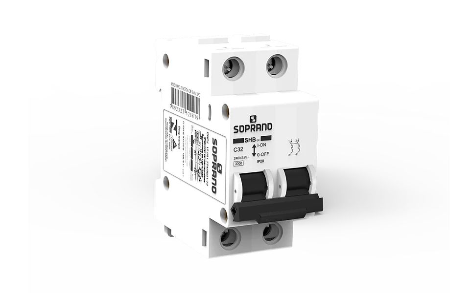 Disjuntor Mini Bipolar SHB2 GIII C063A