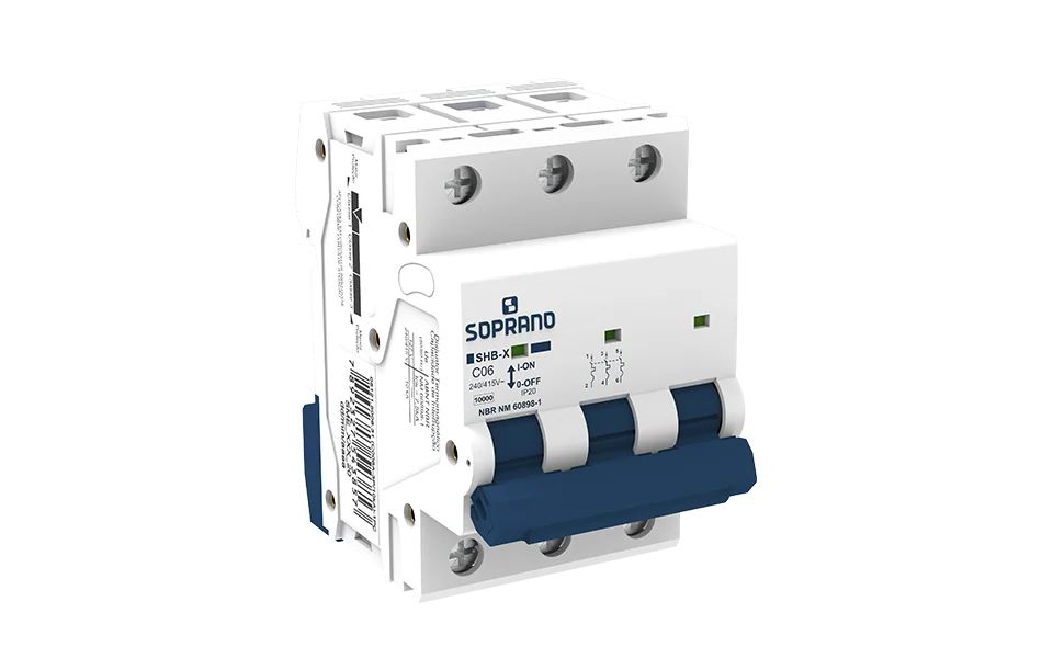 Disjuntor Mini Tripolar SHB3 GIII C063A