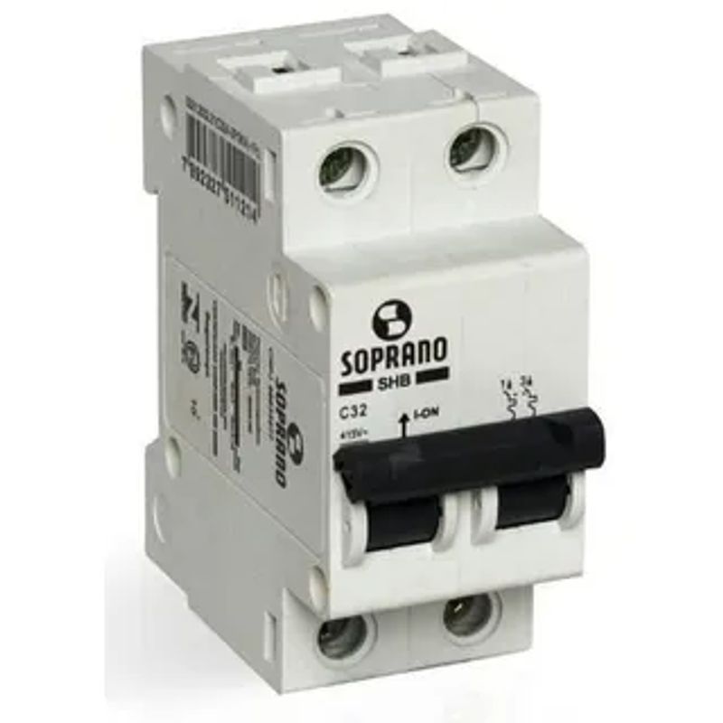 Disjuntor Mini Bipolar SHB2 GIII C032A
