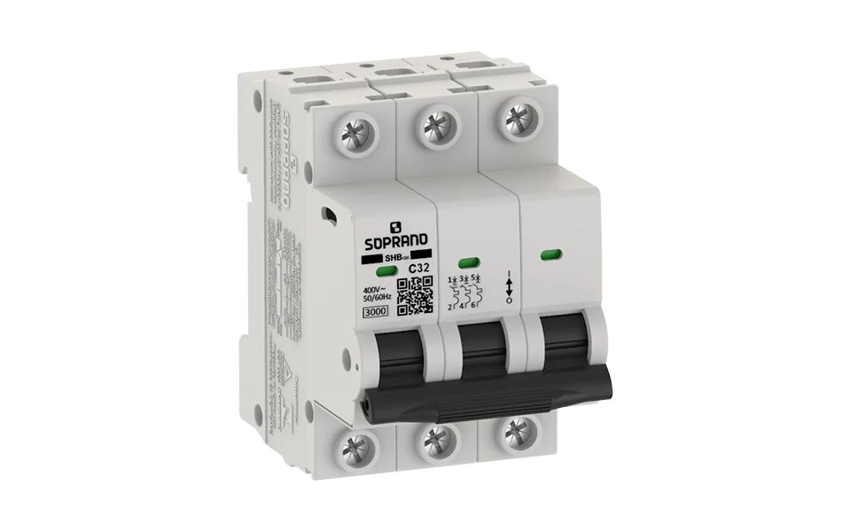Disjuntor Mini Tripolar SHB3 GIII C032A