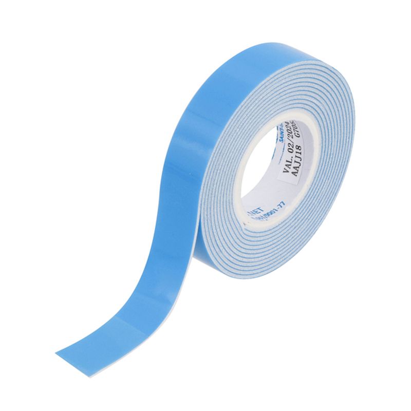 Fita Dupla Face de Espuma Branca 19mm x 1,5m