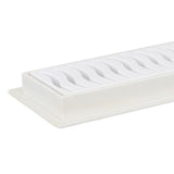 Ralo Linear Tigre 90cm com Grelha Branca