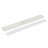 Ralo Linear Tigre 90cm com Grelha Branca