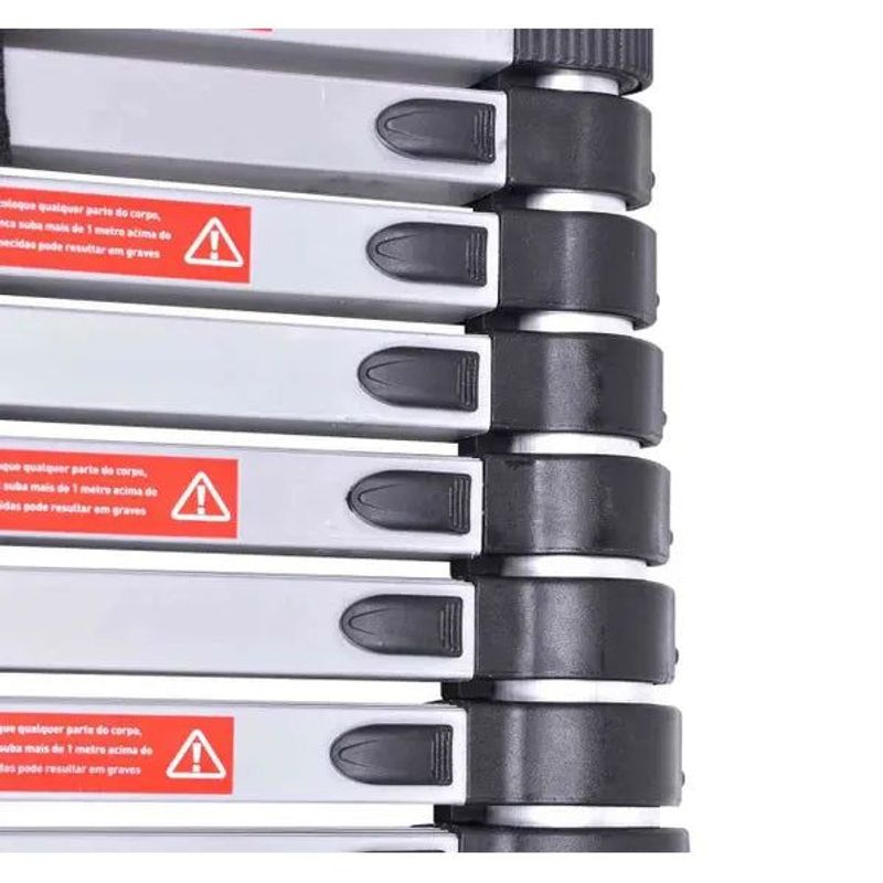 Escada Telescópica de Alumínio 1x11 Degraus