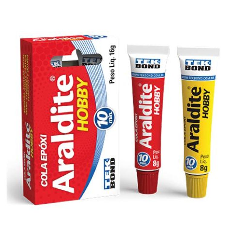 Cola Araldite Hobby 10 Minutos 16g