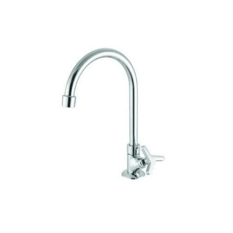 Torneira de Lavatório de Bancada Meber 1188 C15 Bica Alta 1/4 de Volta PET