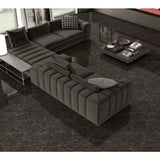 Piso Pisoforte Cráter Polido, 83x83 cm, Retificado, Caixa Com 2,75 m²