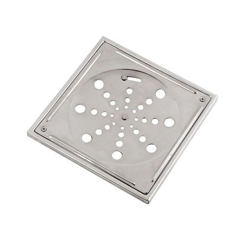 Grelha Jackwal Com Caixilho Quadrado Côncavo 150mm, Com Fecho