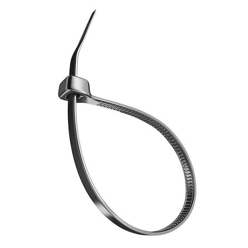 Abraçadeira de Nylon 4,5x200mm Preta, 20 Peças