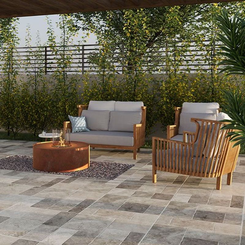 Piso Terracota Pattio Retificado 70x70cm 2,45m²