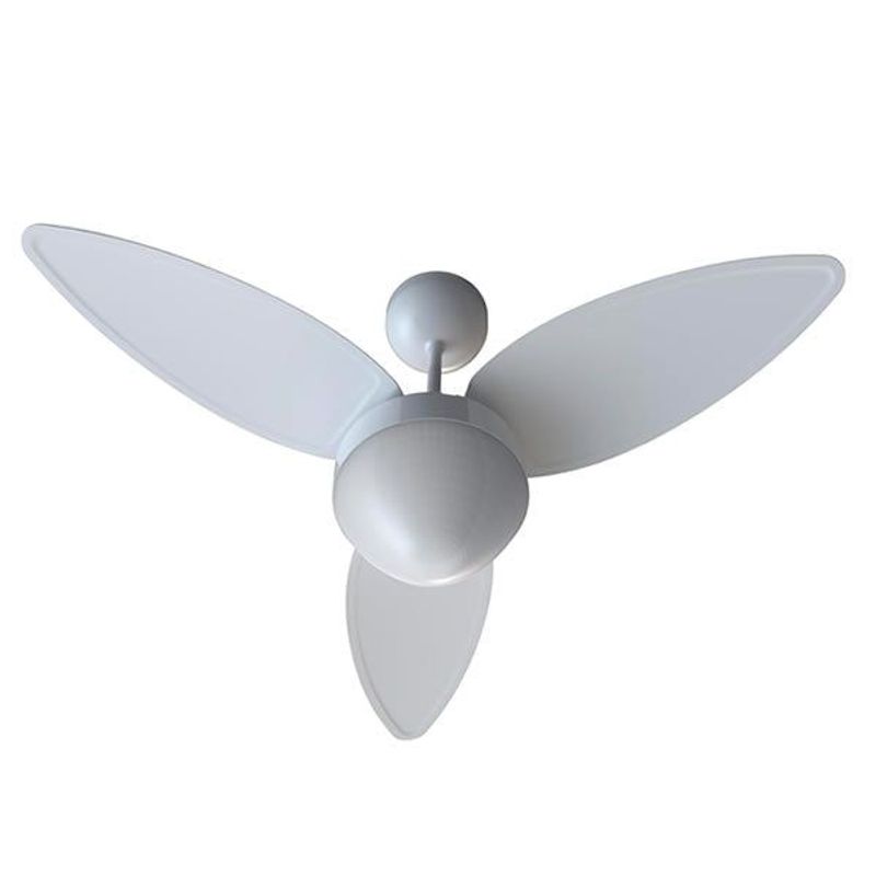 Ventilador de Teto Ventisol Aires 3 Pás Bivolt Branco com Controle Remoto