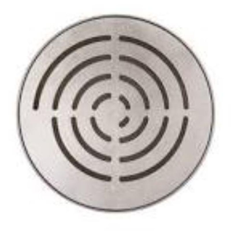 Grelha de Alumínio Riobras JT Cinza 25 cm